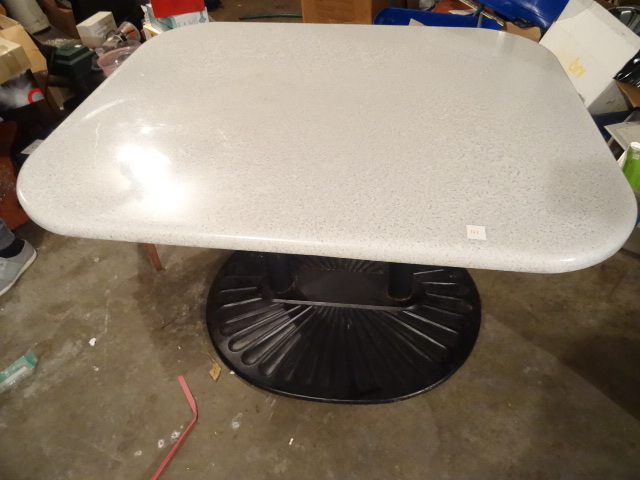 Heavy duty table marble like top