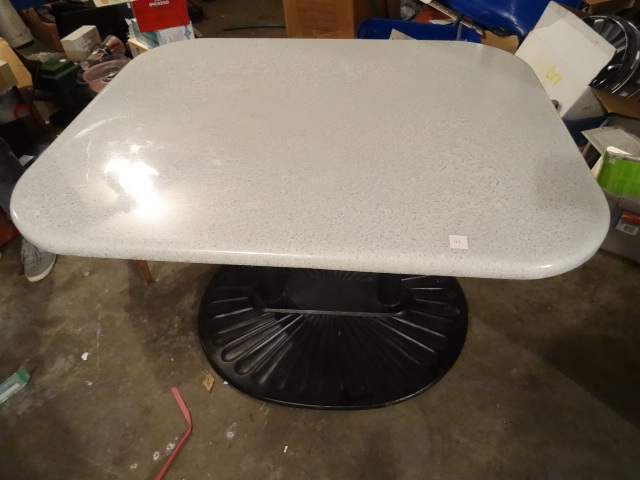 Heavy duty table marble like top