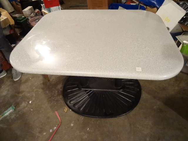 Heavy duty table marble like top