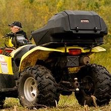 Kolpin ATV Rear Helmet Box - Keyed Lock