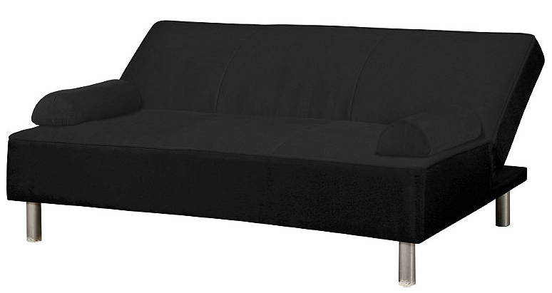alcove� Toronto Click-Clack Convertible Sofa - Black