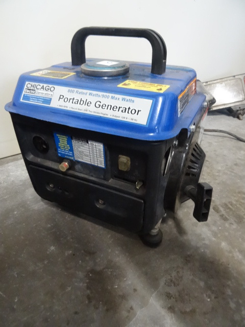 lot 10 image: Chicago Electric Portable Generator