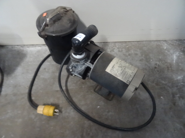 lot 12 image: A O Smith 110 Volt Pool Pump