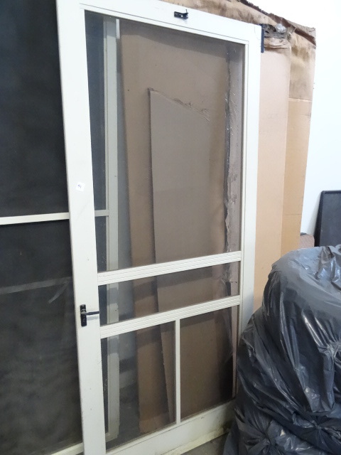 lot 94 image: Wood Screen Door 36 X 81