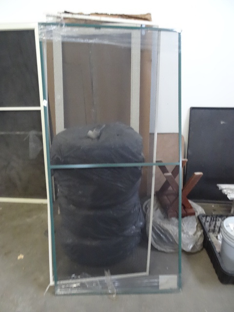 lot 95 image: 2 Window Screens 37 X 74 and 31 X 74