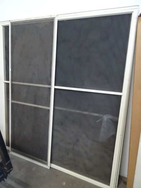 lot 96 image: Aluminum Screens From 3 Season Porch