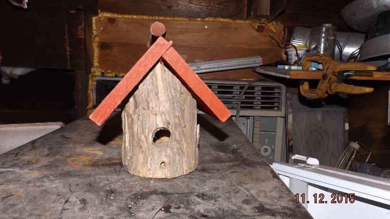Hand Crafted Birdhouse