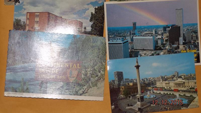 Various Old Postcard From Around The World