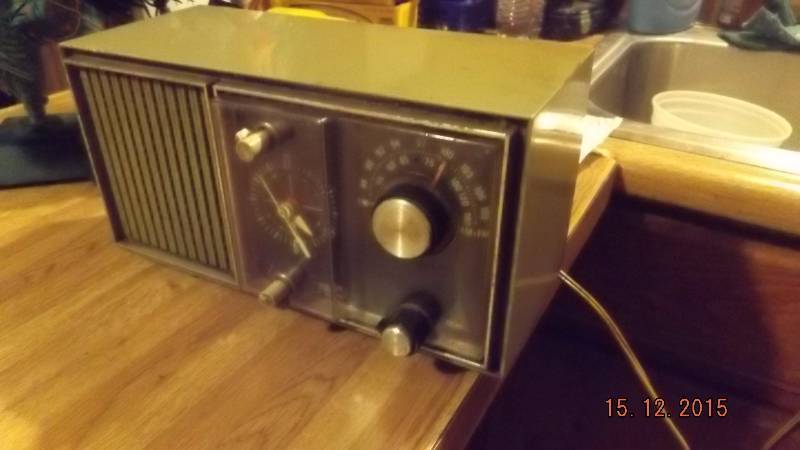 vintage electric radio