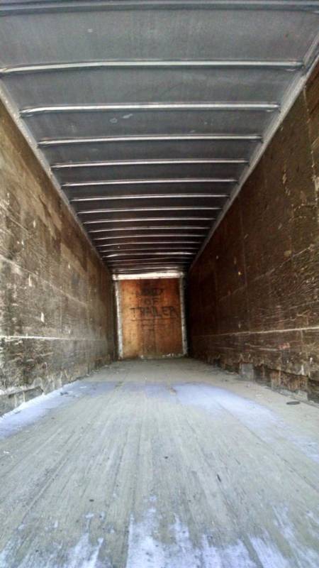 Semi van storage Trailer