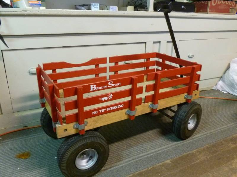 Wooden Kids Wagon