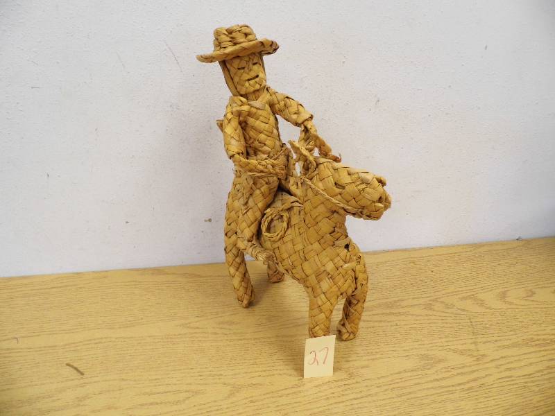 Wicker Man on Donkey