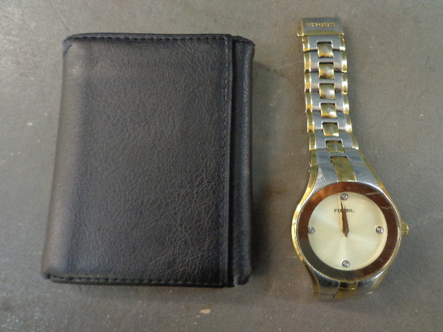 lot 18 image: Watch & Wallet