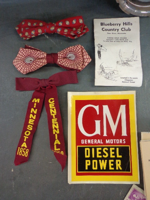 lot 59 image: Nashwauk Gun Club Envolopes, Raffle Tickets From 1965 & More