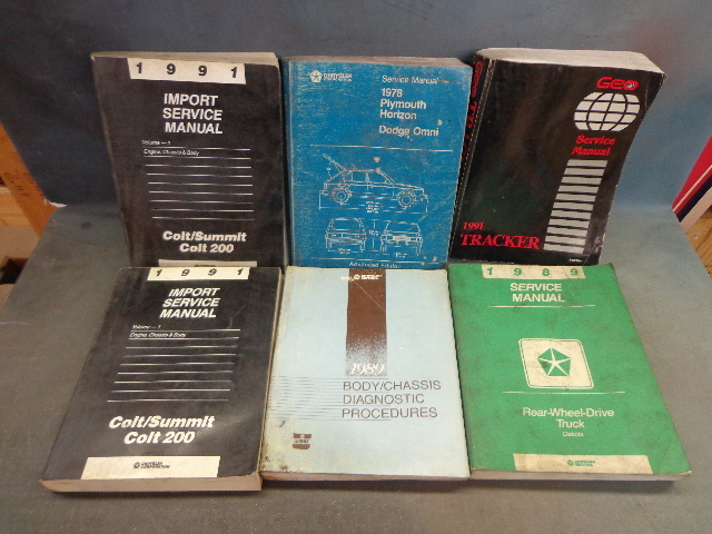lot 75 image: Auto Manuals
