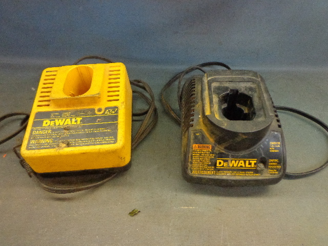 lot 78 image: Dewalt Chargers