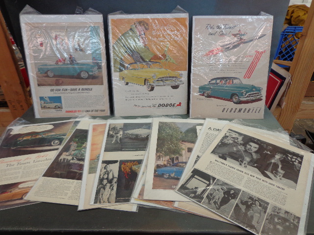 lot 103 image: 6 Car Advertisements