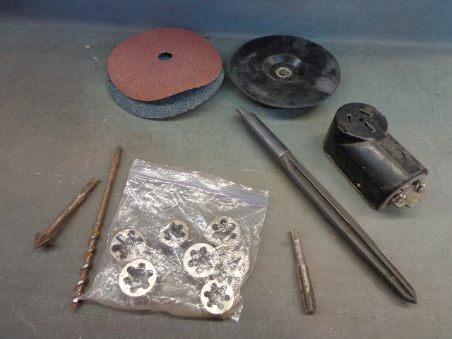 lot 111 image: Sanding Disk & Sand Paper Disks& Much More