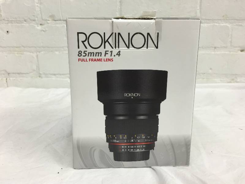 Rokinon 35mm F1.4-22 Lens for Nikon AE