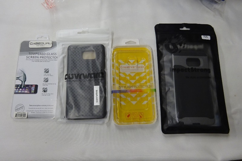 3 Phone cases and 1 Screen Protector for Samsung Note 5