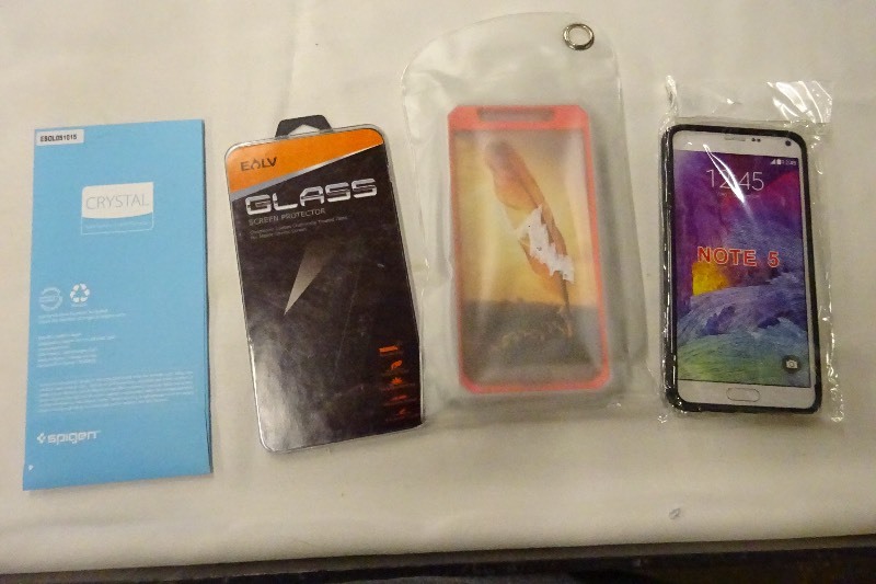 2 Phone Cases and 1 Screen Protector for Samsung Note 5