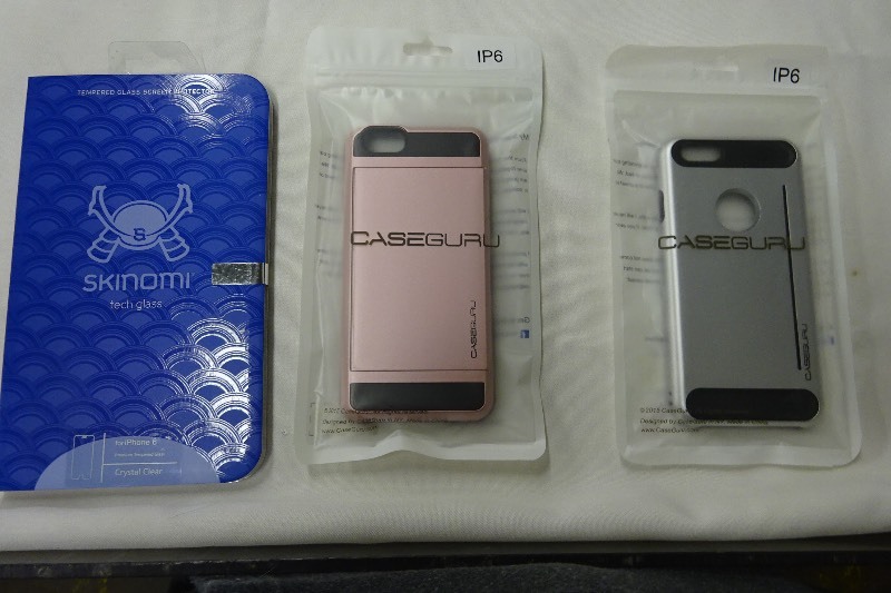 2 Phone Cases and 1 Screen Protector for IPhone 6