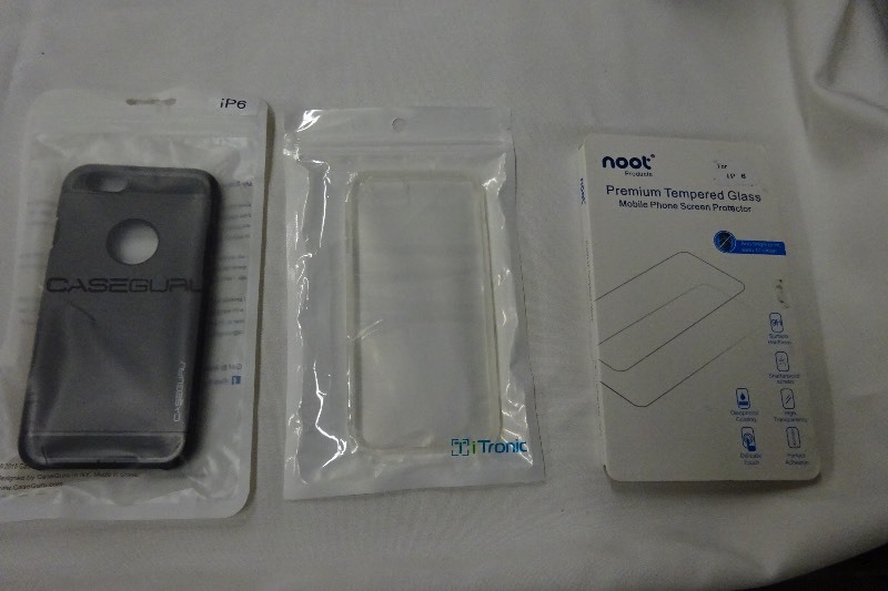 2 Phone Cases and 1 Screen Protector for IPhone 6