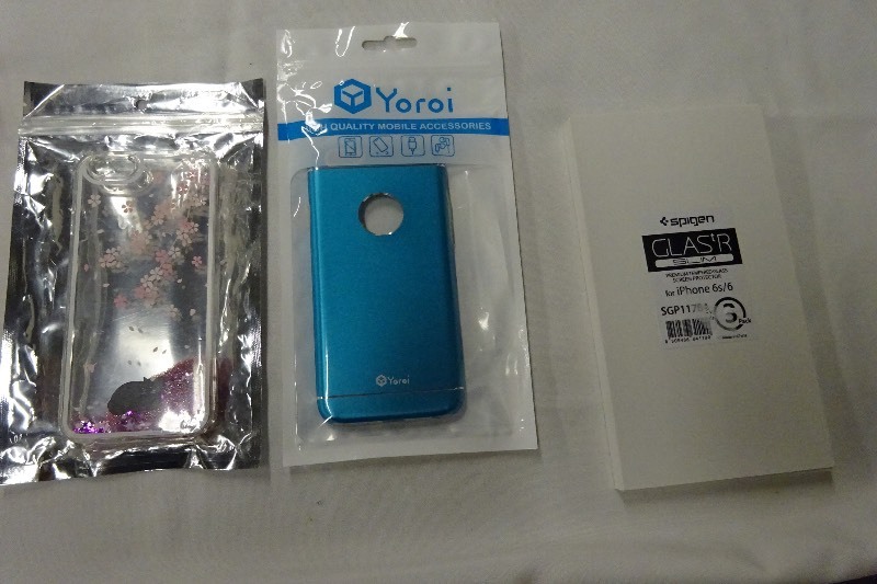 2 Phone Cases and 1 Screen Protector for IPhone 6