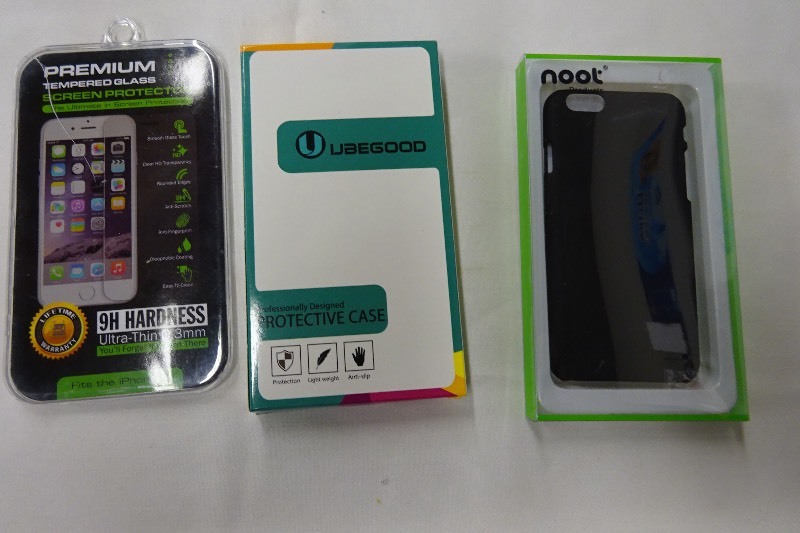 2 Phone Cases and 1 Screen Protector for IPhone 6