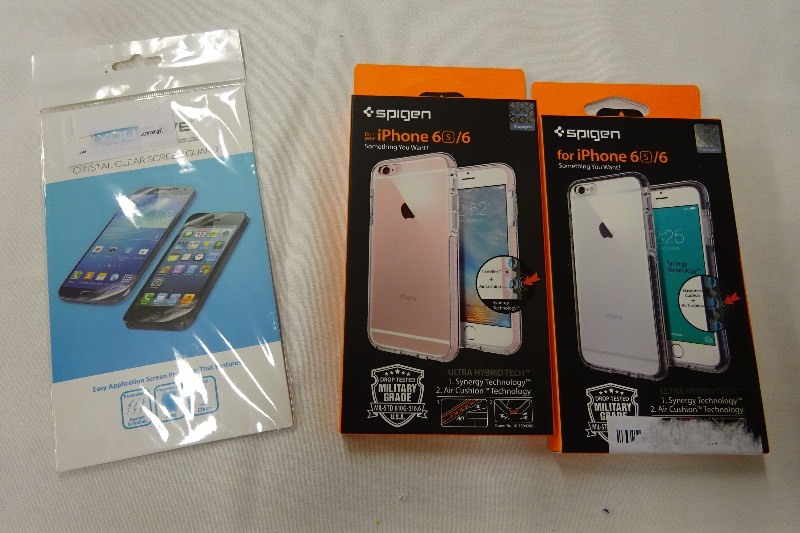 2 Phone Cases and 1 Screen Protector for IPhone 6