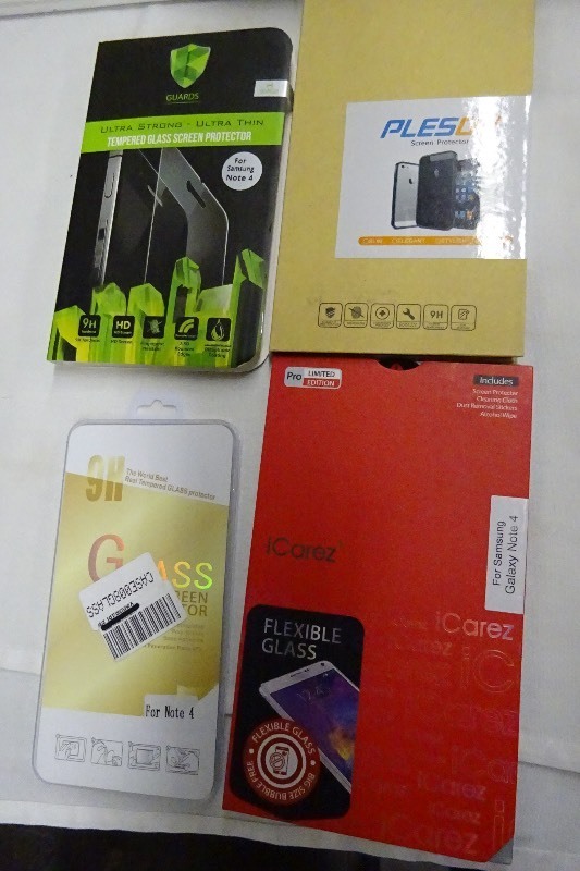 4 Screen Protectors Galaxy Note 5