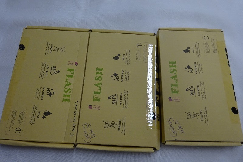 3 Screen protectors Galaxy Note 3