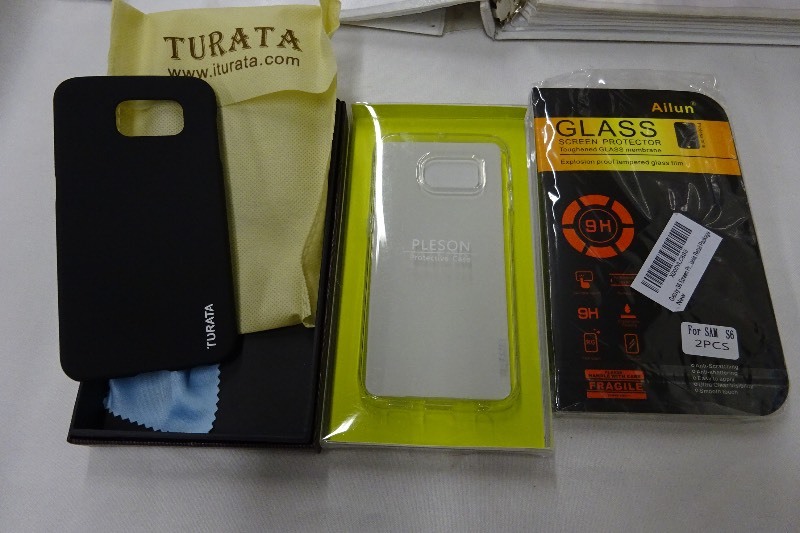 2 Phone Cases and 1 Screen protector Samsung S6