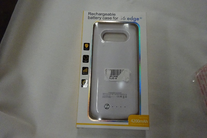 Rechargeable Battery Case for Galaxy S6 Edge Plus