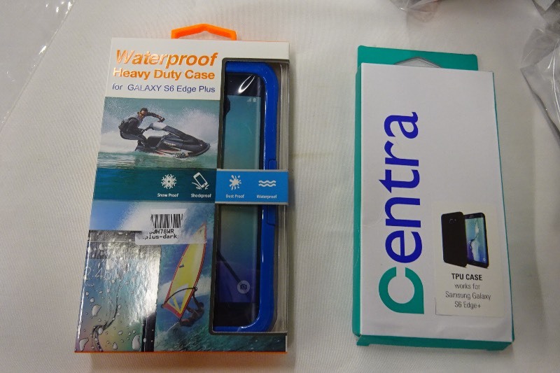 1 Waterproof case, 1 Normal Case for Galaxy S6 Edge Plus