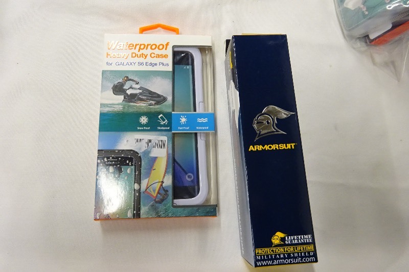 1 Waterproof case, 1 Normal Case for Galaxy S6 Edge Plus