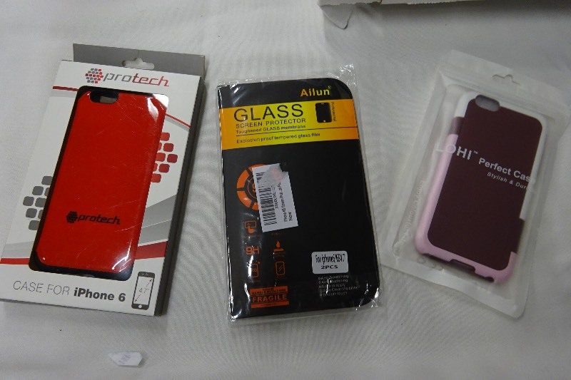 2 Phone Cases and 1 Screen Protector for IPhone 6
