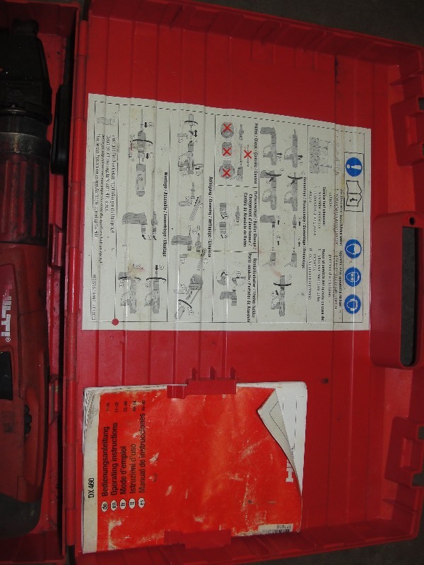 Hilti DX460 Powder Actuated Tool
