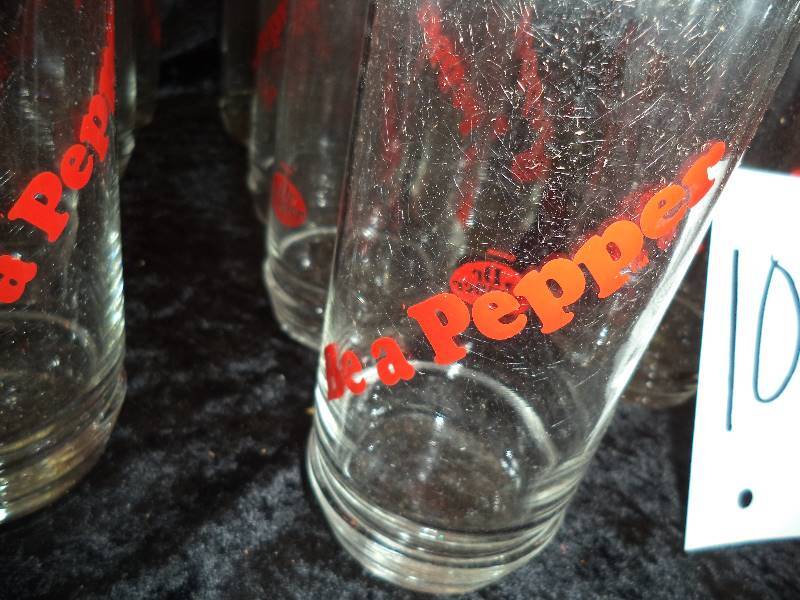 Lot of 70 Be A Pepper, Dr. Pepper Glasses
