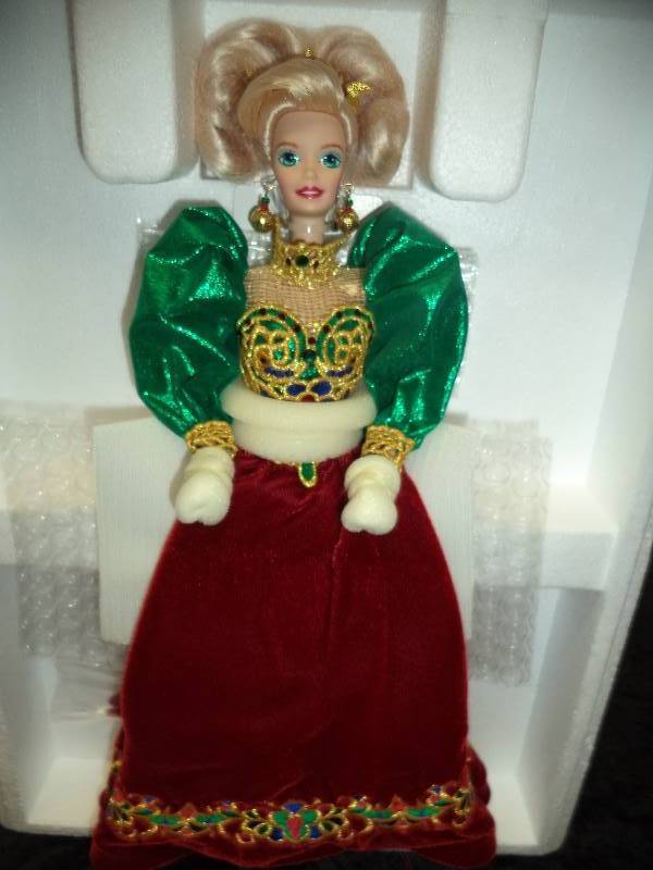 Holiday Jewel PORCELAIN Barbie