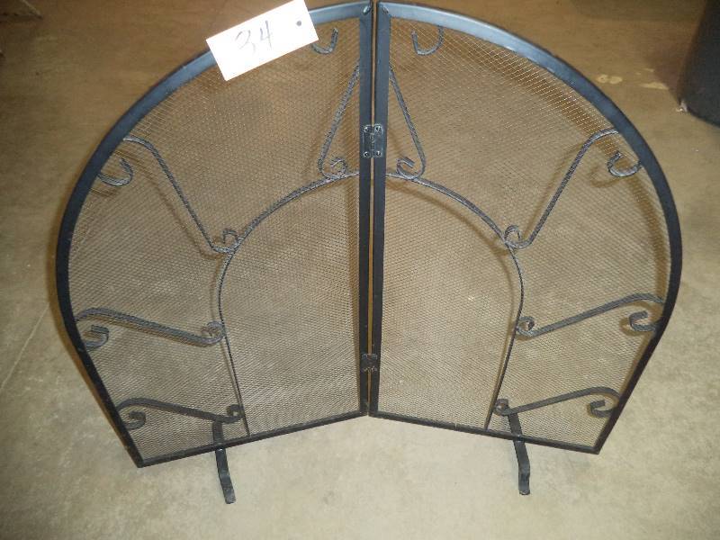 Metal Fireplace Screen