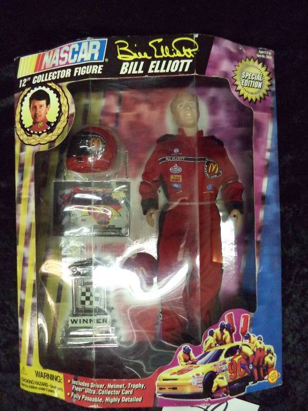 NASCAR 12 Collector Figure  - Bill Elliott