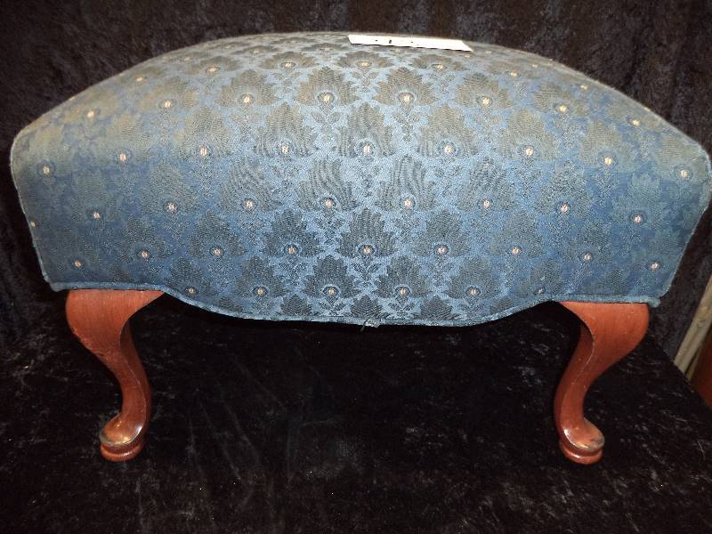 Blue Ottoman