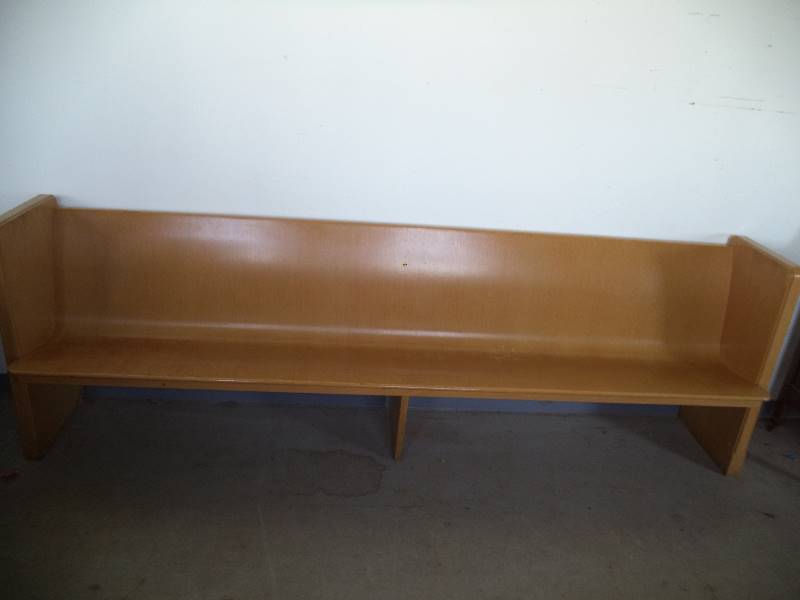 Vintage Wood Bench - 9FT