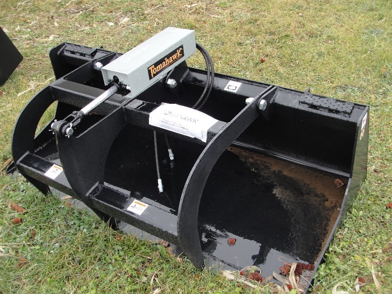 NEW 66 Tomahawk Universal Quick Attach Bucket Grapple