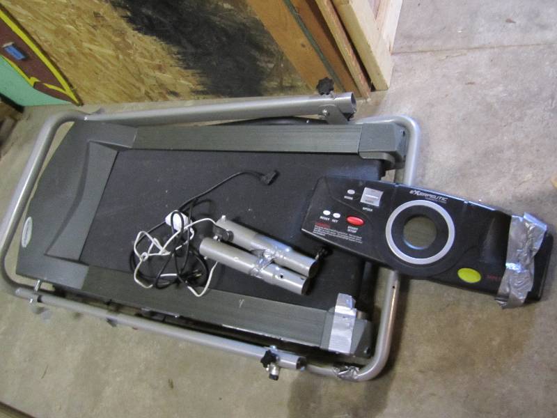 lot 50 image: Exerpeutic treadmill, was new dropp...