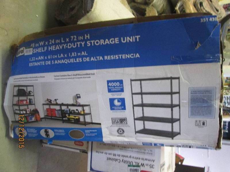 lot 4 image: Edsal Model # UR-245WGB  48 in. W x...