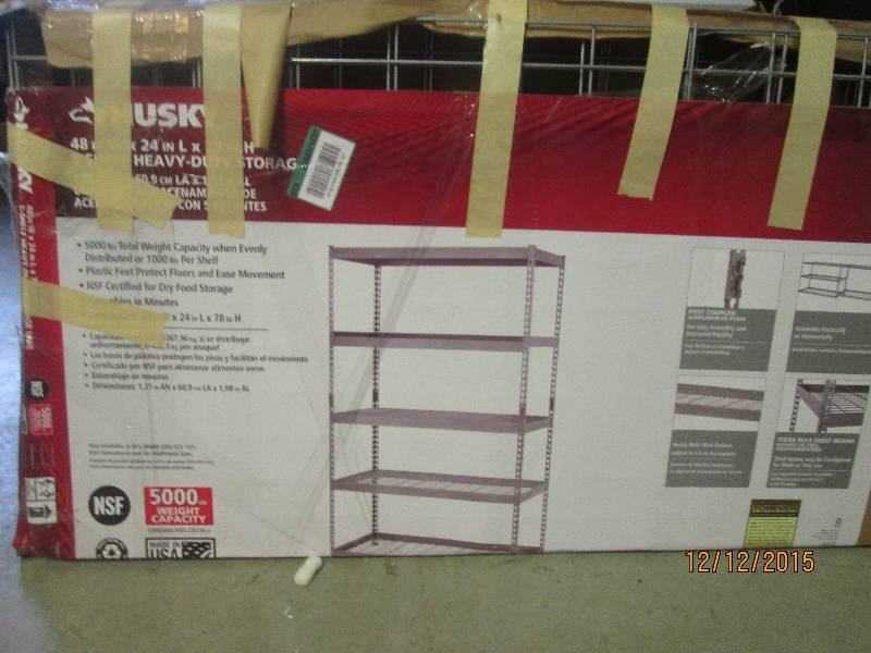 lot 11 image: Husky Model # MR482478W5  48 in. W ...