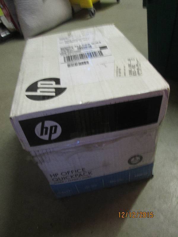 lot 35 image: HP Office quick paper, 8.5 x 11 25...