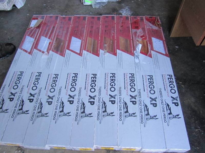 lot 103 image: lot of 9 cases, 8 planks per case, ...